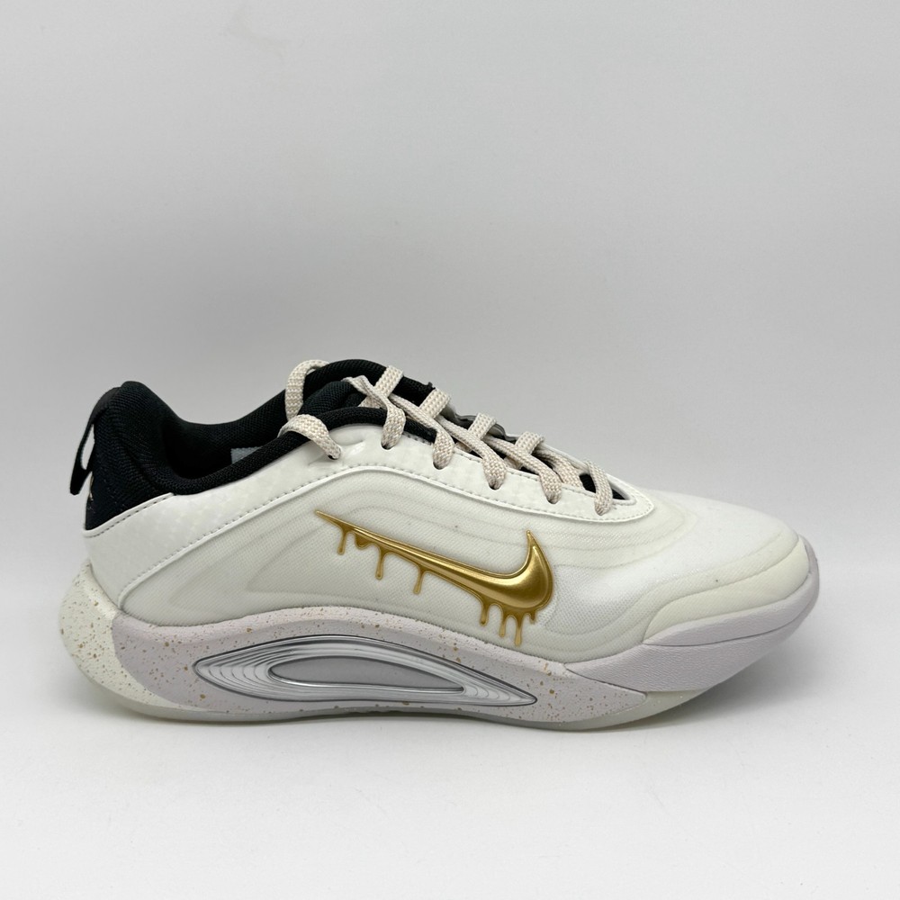 Nike Youth A’One KC SE Gold Grillz Sail Metallic Gold Sz 1Y New IM6125-100