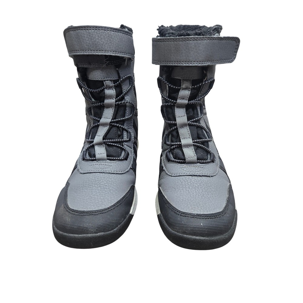 Merrell Snow Quest Lite 3.0 Waterproof Winter Boots Grey Black Kids Size 3M