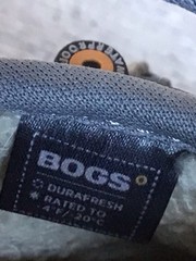 BOGS B-moc Gray Multi Space Snow Boots Youth Boys Size 12 Pull On Boot