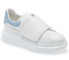 Alexander McQueen Designer Sneakers Shoes Kids Children Size 1 (32) $340 White