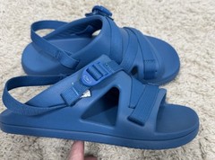 Chaco Chillos Sport Kids Adjustable Strap Slip-On Sandals Blue Size 5 Water Park