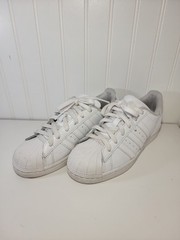 Adidas Superstar Junior EF5399 Sneaker Kids US 6.5 Triple White Leather Shoes