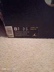 Jordan Air Jordan 7 Retro GG Unisex Kids 8.5Y Black/Gray/Red 442960-008