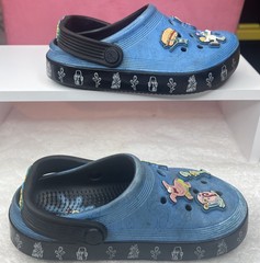 Crocs SpongeBob SquarePants & friends Mens 11 off Court Clogs Blue jibbitz
