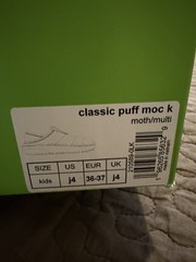 Crocs Kids‘ Classic Puff Moc- Tan/Black