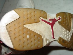 2015 Nike Air Jordan Retro 6 OG „Maroon“ White Youth Basketball Shoes! Size 7Y