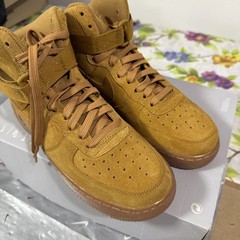 Size 6Y – Nike Air Force 1 High LV8 3 GS Wheat Gum CK0262-700