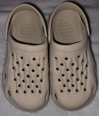Slip-On Shoes (Generic Crocs) for Kids-Beige Size 30/31
