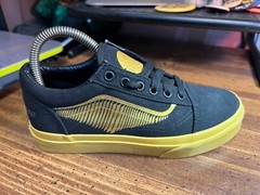 Vans™ Old Skool Harry Potter GOLDEN SNITCH Skate Sneakers YOUTH Sz 3 ~ EUC