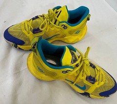 Nike Giannis Immortality 2 Size 5Y Yellow Strike Sneakers DQ1943-700