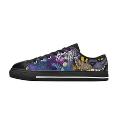 Alice in Wonderland Custom Canvas Sneakers High Top Shoes For Kids