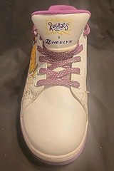 HEELYS split RUGRATS White Purple SNEAKERS Shoes 6 Youth / 7 Women’s