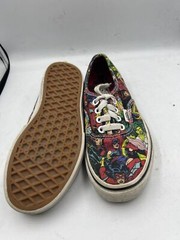 Vans X Marvel Comics Authentic Multi/White Kids Sneakers Youth Size 1