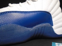 NIKE AIR JORDAN XII 12 RETRO BP WHITE FRENCH BLUE RED GREY 151186-113 1.5Y 1.5