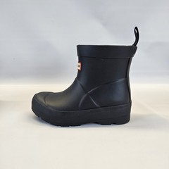 Hunter Boots Black Waterproof Rubber Classic Rain Little Kids Boys 11 Girls 12