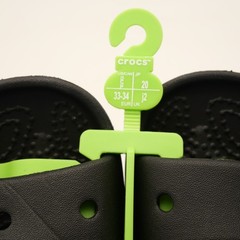 NEW Crocs Classic v2 Sandals Slides Black Open Toe Children’s Toddler J2 Black