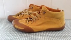 Camper Alicante Flexibility Youth Size EUR 38 Yellow Leather Lace Up Boots