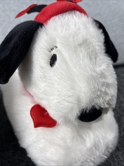 Peanuts Snoopy Slippers Kids Size 2/3 Valentines Hearts Cute
