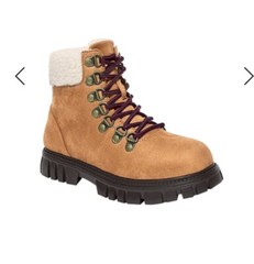 Sz T9 Sherpa Suede Hiking Boots Toddler Kid Sz T9 Brand NEW EXCELLENT QUALITY