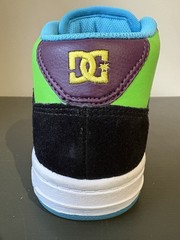 DC Shoes Manteca 2 Y2K Neon Multicolor Skateboard Shoes Youth Size 4