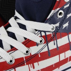 HEELYS HUSTLE AMERICAN FLAG BL WHT RD 778102H KIDS US SIZES