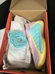 Adidas AE 2 J Easter GS Sz 6 Y Anthony Edwards 2 JQ9505 Pastel NBA New In Box