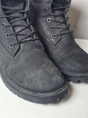 Timberland Waterproof Nubuck Bootie Brown Unisex Kids Lace Up 12909 Size 5M