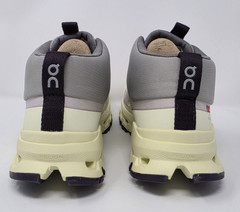 On Cloudhero Mid Waterproof Silver/Seedling Colorway Size 3.5 Youth Hiking NWB