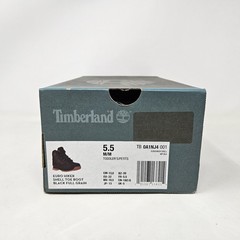 Timberland Euro Hiker Shell Toe Boot Toddler ‚Black Gum‘ / TB0A1NJ4 001 / TD 5.5