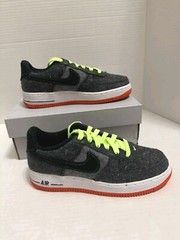 Nike Air Force 1 LV8 Black Green Ghost DZ5287-001 Size 4.5Y