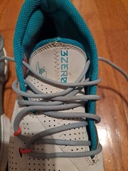 Under Armour SC (Stephen Curry) 3 Zero gray/green sneakers youth sz 6..Read Desc
