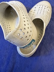 Native Jefferson White Water Friendly Slip On Sneaker J4 Big Kid Size 4