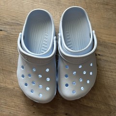Crocs Classic Clogs Light Blue Unisex M3 W5 Brand New Comfort Slip On Shoes