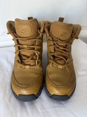 Nike Youth Manoa Leather Boots (GS) Wheat Black BQ5373-700