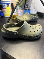 Crocs Dark Green Size J4