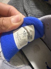 Retro 3 Racer Blue Size 7y with Flaws