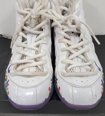 Nike Little Posite Pro Fruity Pebbles Preschool Size 1Y Used