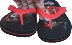 Disney Pixar Cars Lightning McQueen Thong Flip Flop Slippers Kids