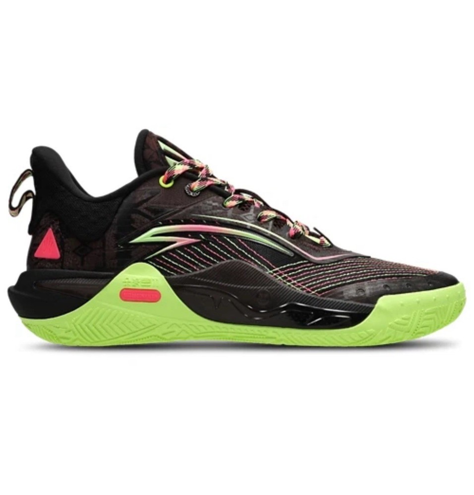 Anta Kai 1 Speed Kids Black Brown Yellow Basketball Shoes Grade School Sizes