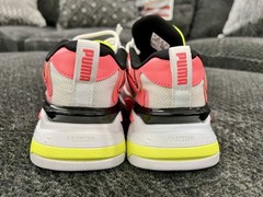 Junior Size 4C PUMA Sneakers ~RS-Fast Paradise Jr ~ White-Ignite Pink Yellow