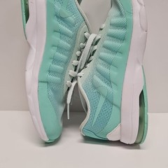 Nike Air Max Invigor Igloo Emerald Rise-White AH5263-300 2Y Youth New W/Defects
