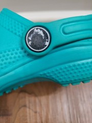 Crocs Classic Clogs Sandals Green/ Turquoise Shoe Kids Size C 8 Iconic Comfort