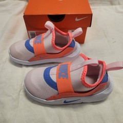 Nike Flex Runner 4 PS Pink Foam Royal Pulse Kids Running IF2894-601 Size 8c