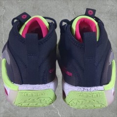 Nike Air Zoom Crossover 2 Kid’s 5.5Y Basketball Shoes Black/Lime FB2689 400