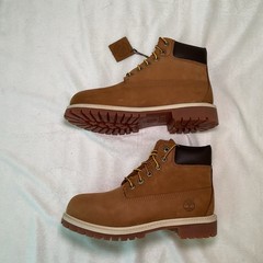 Timberland 6 Inch PREMIUM Boots RUST Nubuck TB 014749 214 Kids PS NIB Size 2.5Y