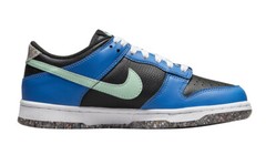 Nike Dunk Low SE GS Crater Black Photo Blue Mint Foam DR0165-001 6.5Y = 8 Women