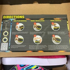 Heelys Pro 20 Prints Sneakers Black Pink Lace-Up Skate Shoes Womens Sz 5 Youth 4