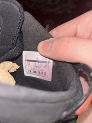 Air Jordan 6 Retro Black/Infrared 23 Sneaker 5Y 384665-023