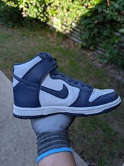 Size 4Y (GS) – Nike Dunk High Midnight Navy