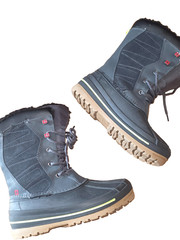 3M 3M Thinsulate Swiss Tech Snow Boots Kids 3 Youth Black Waterproof Insulated